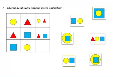 Matematické hrátky - logická řada